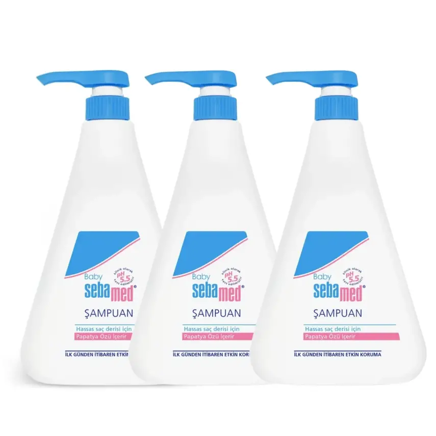 Sebamed Bebek Şampuanı 750 ml*3 - 4