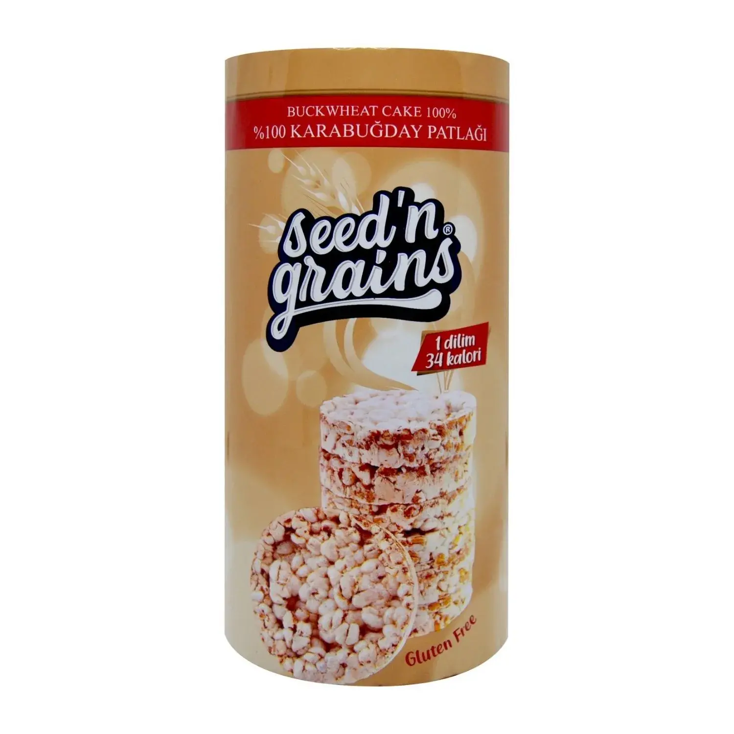 Seed'N Grains % 100 Karabuğday Patlağı 125 gr