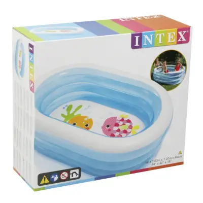 Şeffaf Oval Havuz 163x107x46 cm - 3