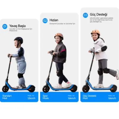 SEGWAY Ninebot C2 Lite Elektrikli Çocuk Scooter - 5