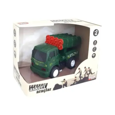 Şehrin Askeri Araçları Pilli Sürtmeli Işıklı (1)