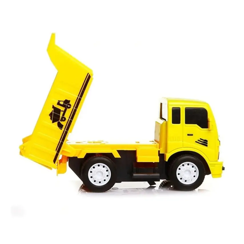 Şehrin İnşaat Araçları Araçları Pilli Sürtmeli Işıklı Kamyon - 3