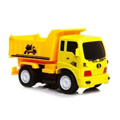 Şehrin İnşaat Araçları Araçları Pilli Sürtmeli Işıklı Kamyon (1)