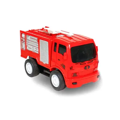 Şehrin İtfaiye Araçları Pilli Sürtmeli Işıklı - 1