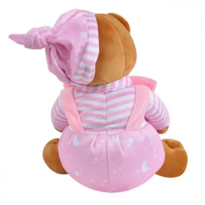 Selay Peluş Çerçeveli Ayıcık Pembe 25 Cm (1)