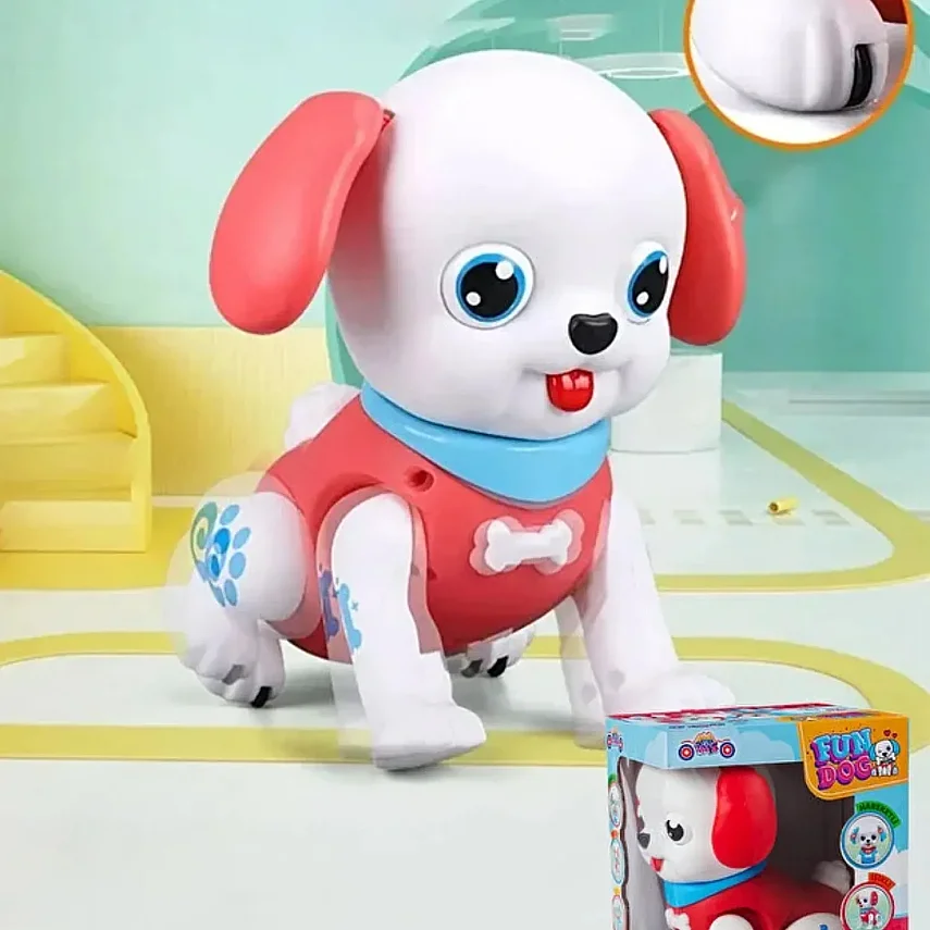 Sesli Işıklı Hareketli Pilli Köpek - 4