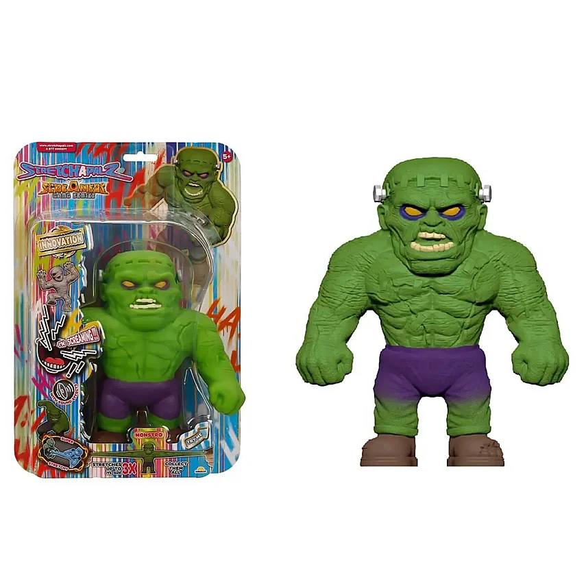 Sesli Screamers Gang Serisi Stretch Figürler- Monstro - 3