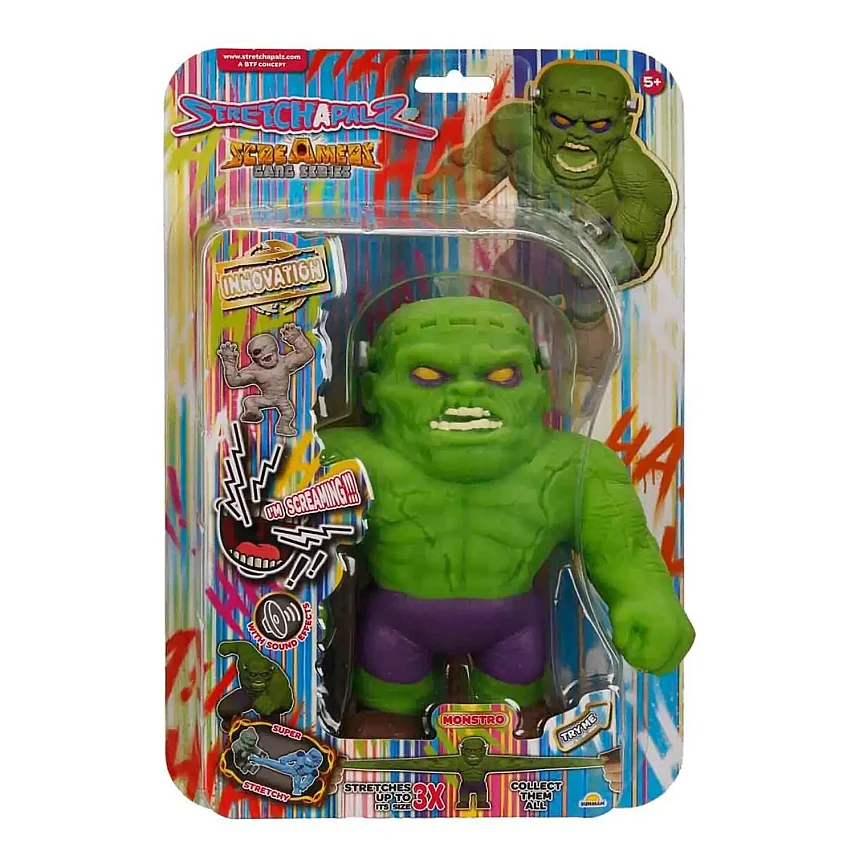 Sesli Screamers Gang Serisi Stretch Figürler- Monstro - 2