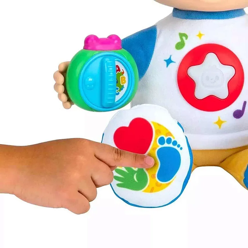 Sesli ve Işıklı Cocomelon JJ Peluş 32 cm - 9