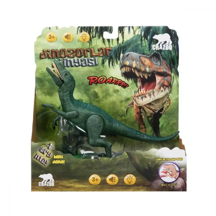 Sesli ve Işıklı Dinozor - 1