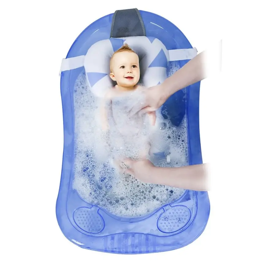 Sevi Bebe Bebek Banyo Hamağı Mavi - 2