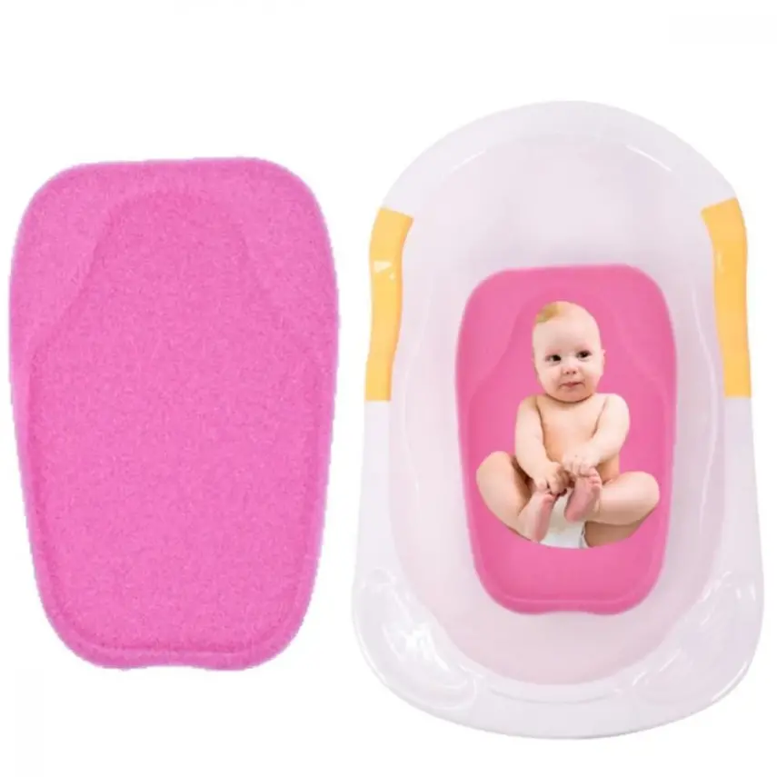 Sevi Bebe Bebek Küvet Süngeri Pembe - 2