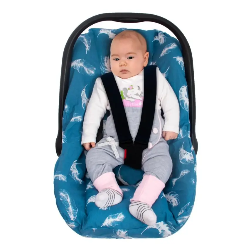 Sevi Bebe Bel Destekli Ana Kucağı Örtüsü Tüy - 1