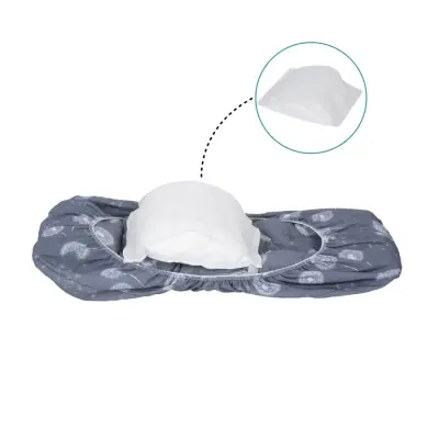 Sevi Bebe Bel Destekli Ana Kucağı Örtüsü Uç Uç - 4