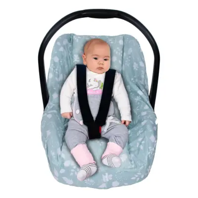 Sevi Bebe Bel Destekli Ana Kucağı Örtüsü Yaprak - 2