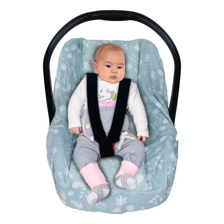 Sevi Bebe Bel Destekli Ana Kucağı Örtüsü Yaprak - 2