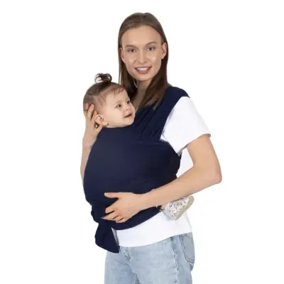 Sevi Bebe Bel Destekli Sling Lacivert 