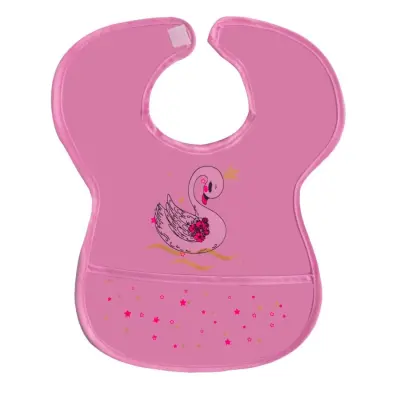 Sevi Bebe Cırtlı Muşamba Önlük Kuğu 