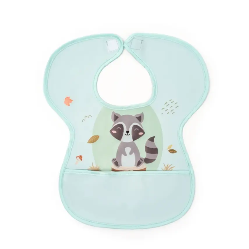 Sevi Bebe Cırtlı Muşamba Önlük Rakun - 1