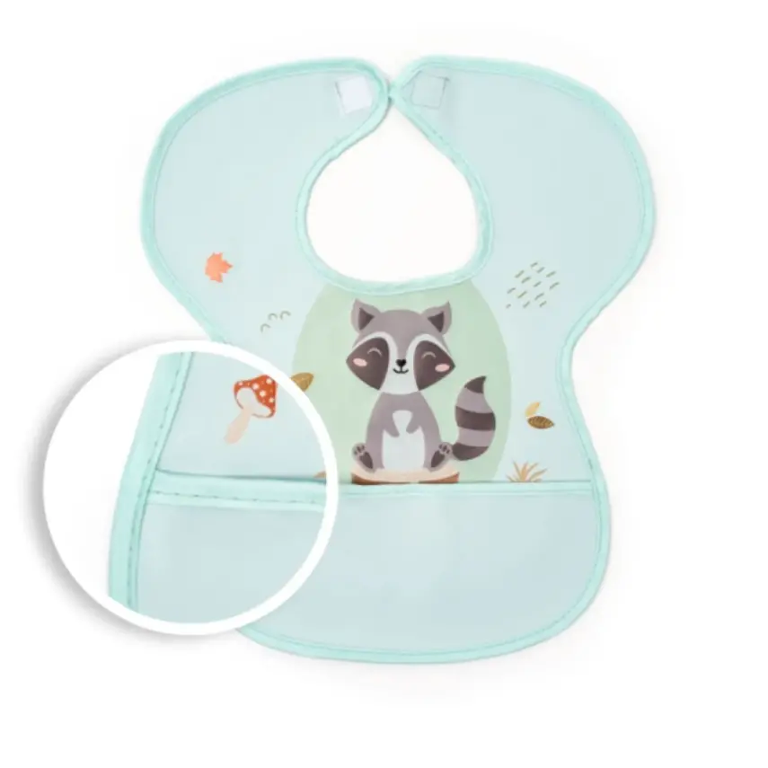 Sevi Bebe Cırtlı Muşamba Önlük Rakun - 3