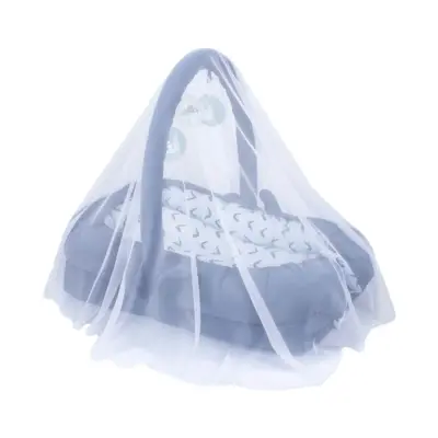 Sevi Bebe Çok Fonksiyonlu Anne Yanı Reflü Yatağı Çentik Desenli (1)