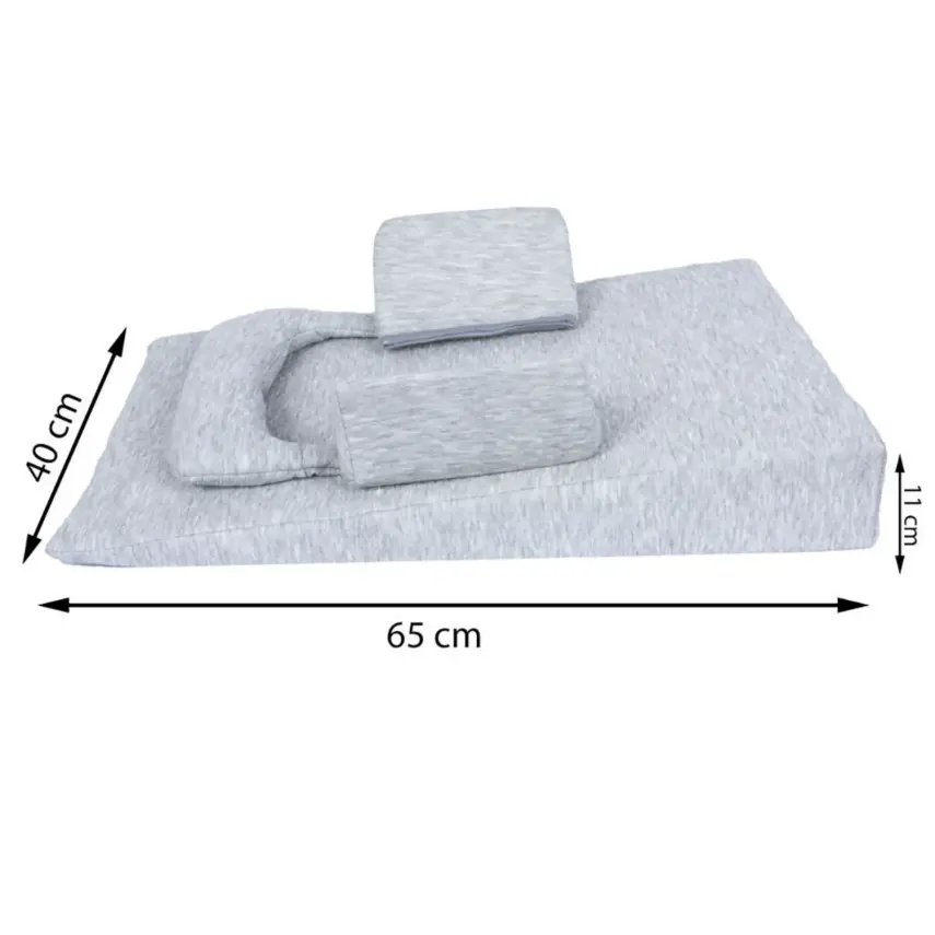 Sevi Bebe Çok Fonksiyonlu Yatış Yastığı Gri - 3