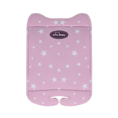 Sevi Bebe Eko Ana Kucağı Bel Desteği Pembe Yıldız (1)