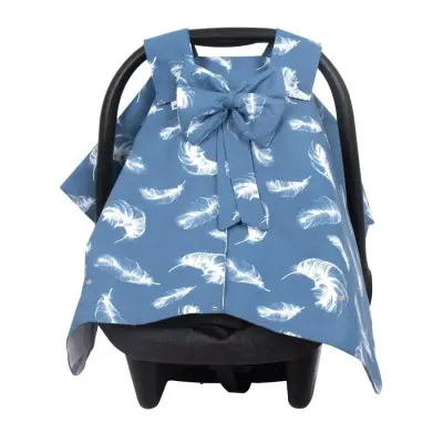 Sevi Bebe Fiyonklu Ana Kucağı Örtüsü Tüy (1)