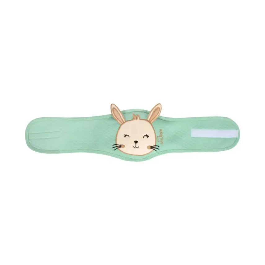 Sevi Bebe Gaz Giderici Kiraz Çekirdekli Bebek Bel Bandı Yeşil - 3