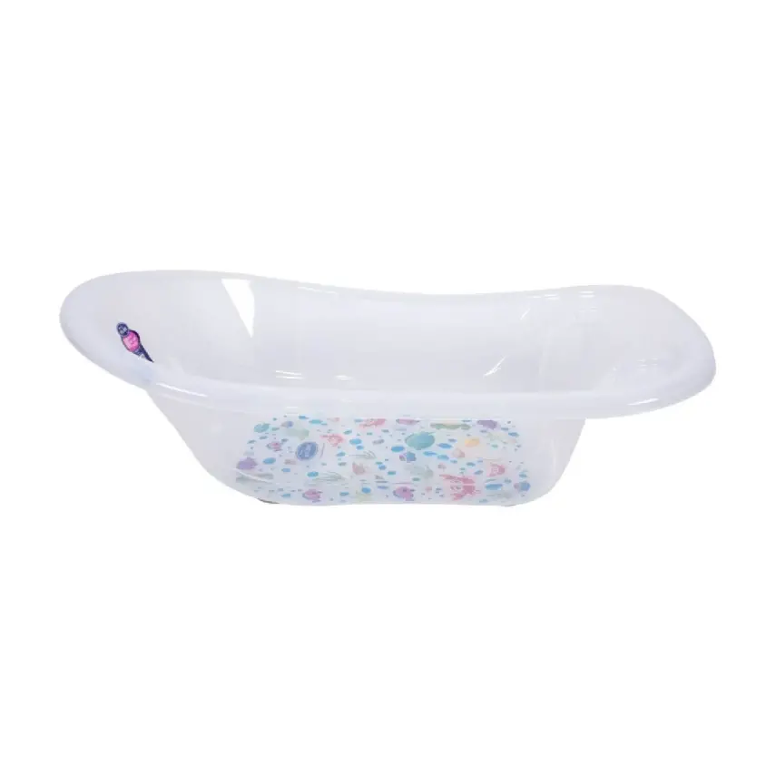 Sevi Bebe Giderli Bebek Banyo Küveti Desenli Şeffaf (Yeni) - 1