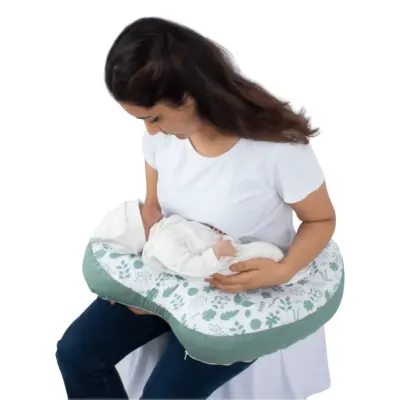 Sevi Bebe Hamile Destek ve Emzirme Minderi Yaprak Desenli - 3