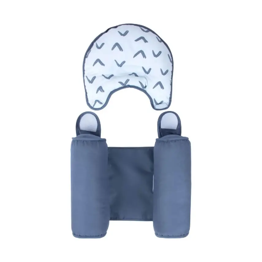 Sevi Bebe Kafa Şekillendirici Yastık & Yan Yatış Yastığı Çentik Desenli - 3
