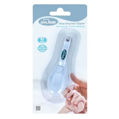 Sevi Bebe Kavramalı Tırnak Makası Mavi - 4