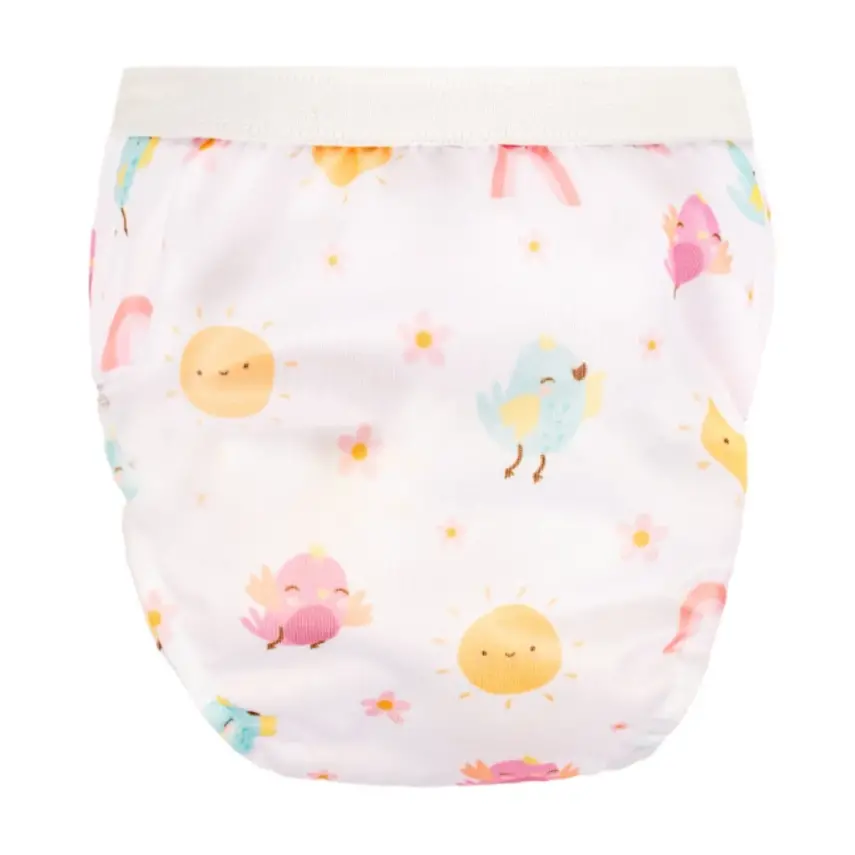 Sevi Bebe Lüks Alıştırma Külodu Sevimli Kuşlar - 1