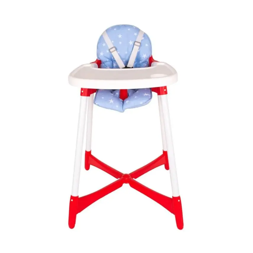 Sevi Bebe Mama Sandalyesi Minderi Mavi Yıldız - 2