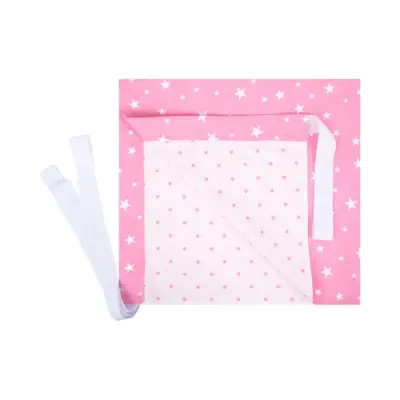 Sevi Bebe Pratik Bebek Hamağı Pembe Yıldız - 3