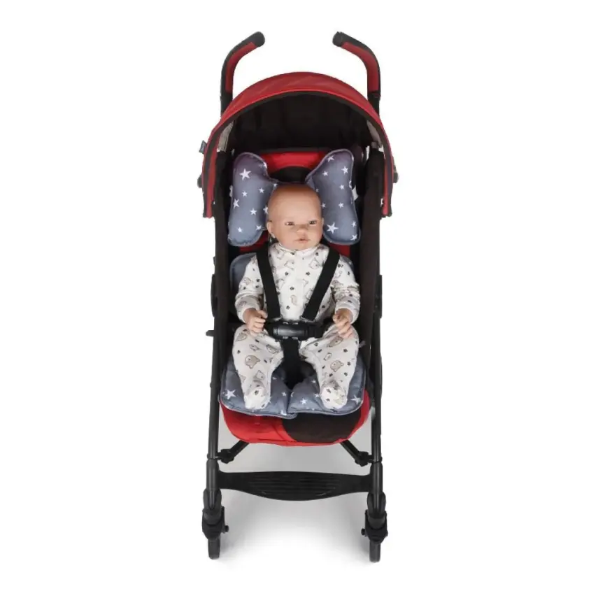 Sevi Bebe Puset ve Oto Koltuğu Minderi Gri Yıldız - 3