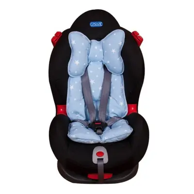 Sevi Bebe Puset ve Oto Koltuğu Minderi Mavi - 5