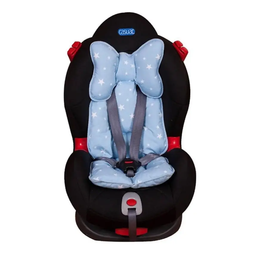 Sevi Bebe Puset ve Oto Koltuğu Minderi Mavi - 5