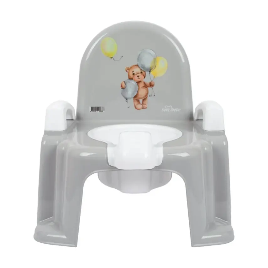 Sevi Bebe Sandalye Lazımlık Gri - 1