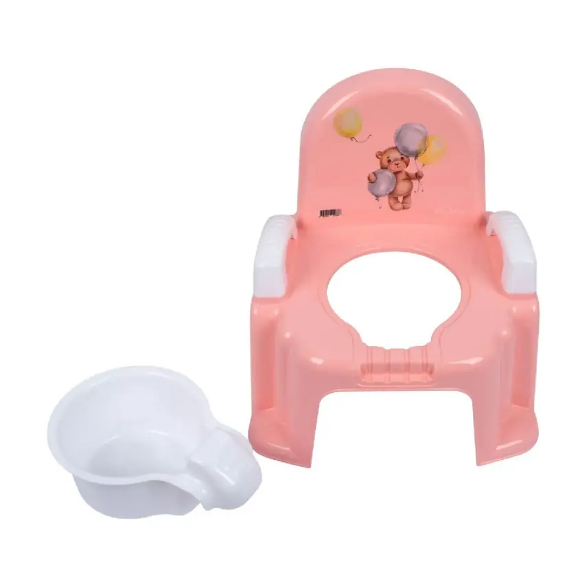 Sevi Bebe Sandalye Lazımlık Somon - Pembe - 3