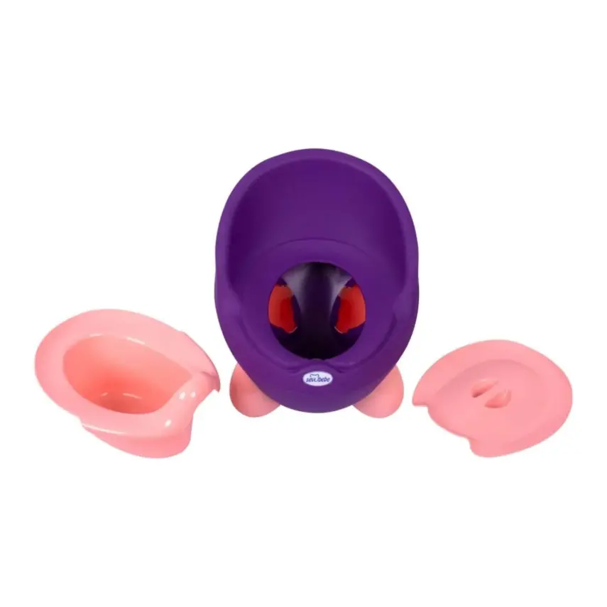 Sevi Bebe Sevimli Lazımlık Mor - 8