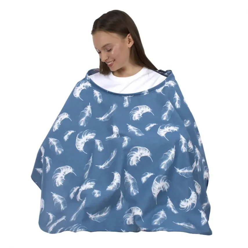 Sevi Bebe Tokalı Emzirme Örtüsü Tüy - 2