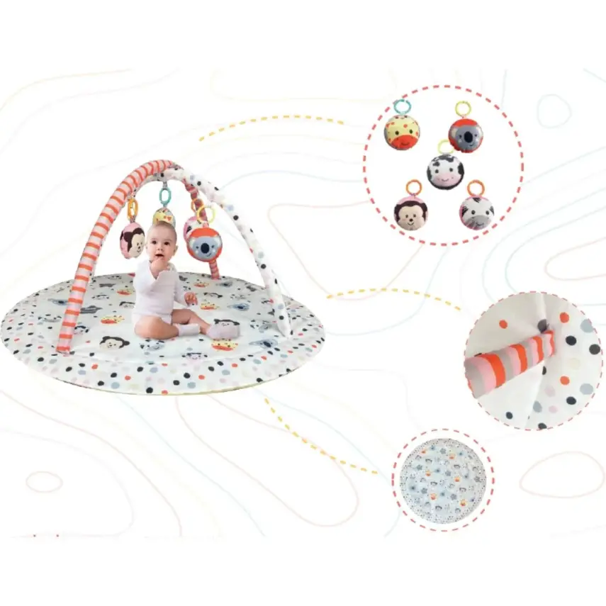 Sevimli Hayvanlar Oyun Halısı - 1