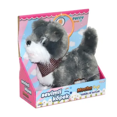 Sevimli Peluş Köpek Mocha - 3