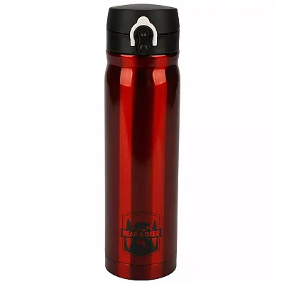 B&D XG-7617 Termos Matara Otomatik Kapak 500 ml Kırmızı 