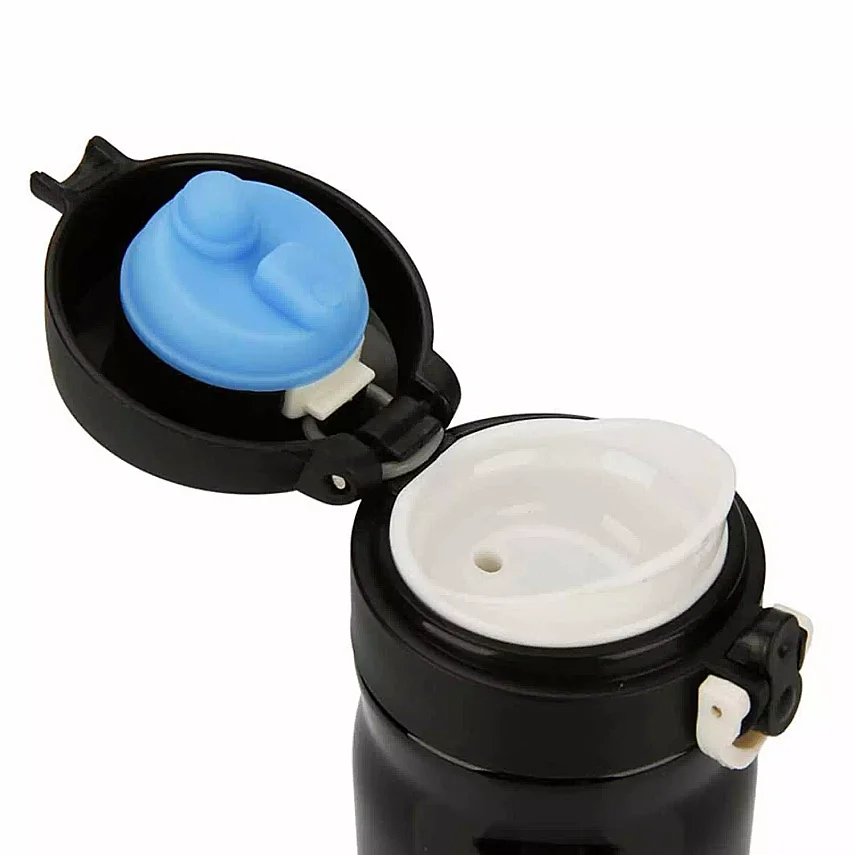 Shotay B&D Termos Matara Otomatik Kapak 500 ml Mavi - 2