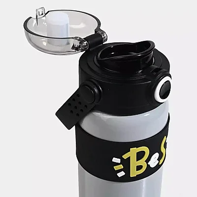 Shotay Beste Çelik Termos Matara 500 ml Gri - 3