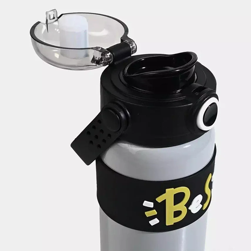 Shotay Beste Çelik Termos Matara 500 ml Gri - 3