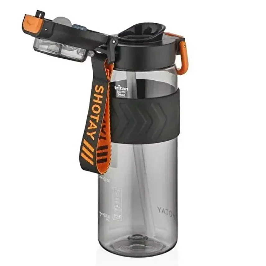 Shotay Direction Dual Tritan Matara 800 ml Siyah - 2